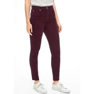 GAP | True Skinny High Waisted Corduroy